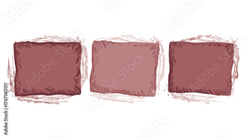 Three cushions pillow decorative soft home decor interior design comfort fabric furniture textile square shape