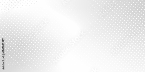 Dot foil background with metal mirror texture. Chrome gradient surface silver abstract simple art modern