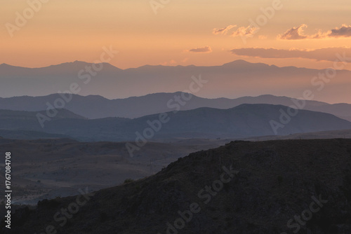 Layers of Nature. Negative Space.