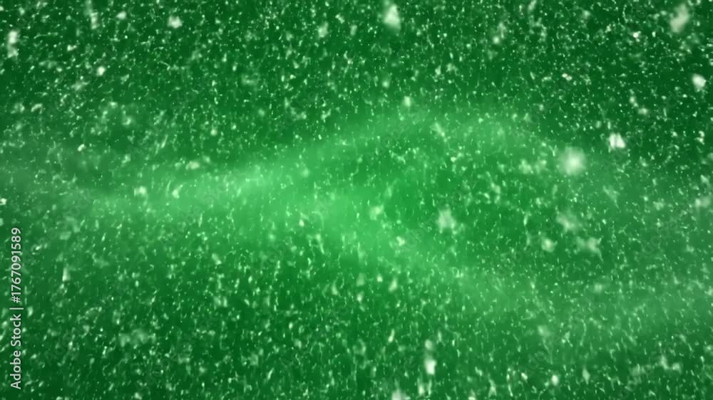 Green Screen snow falling on scene 2 with distortion, overlay, glitch ...