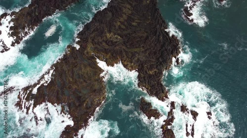 Footage of the island of sao miguel in the Azores, Portugal