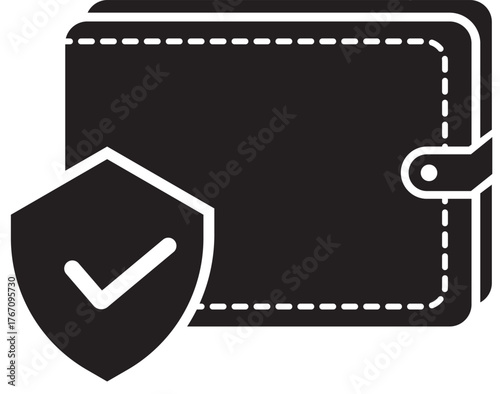 Secure Wallet and Financial Protection Icon