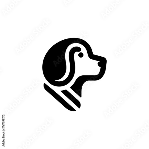 Elegant Dog Breed Symbol Depicting Loyalty and Sophistication