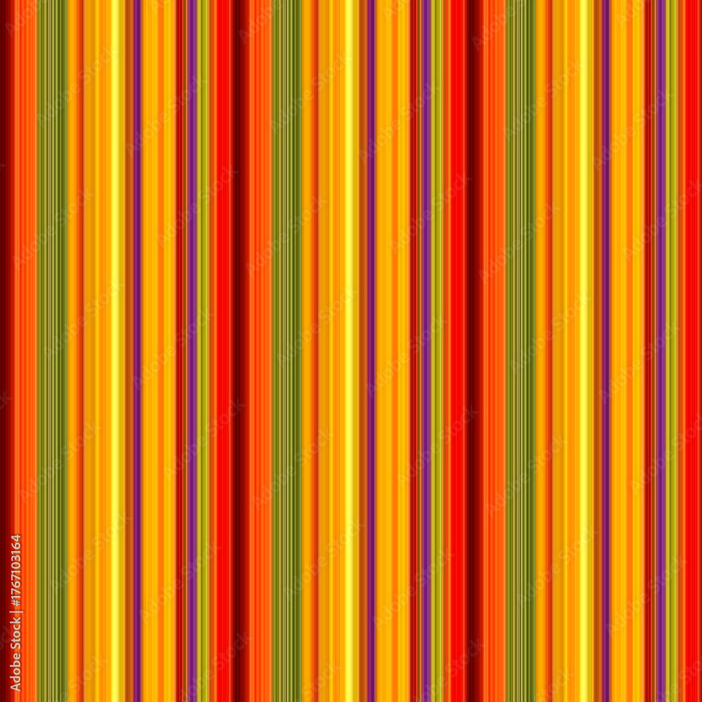 Obraz premium Autumn Harvest Repeat Stripe