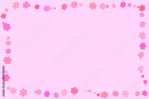 Wallpaper Mural Soft pastel abstract frame pattern background with cute minimal elements. Torontodigital.ca