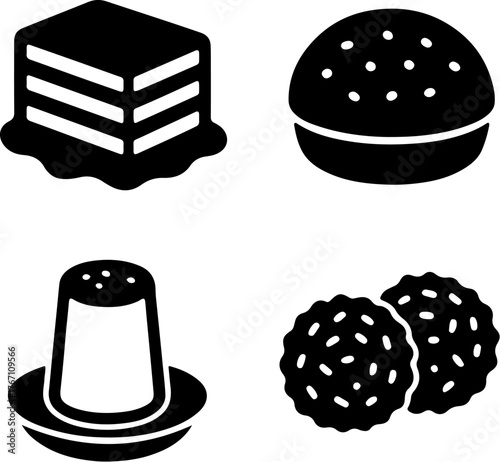 Indonesian cake icon