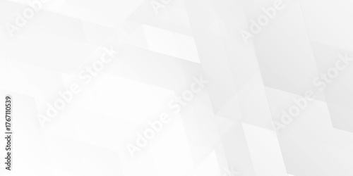 hexagon white geometric background with diamond and triangle shapes layered pattern design