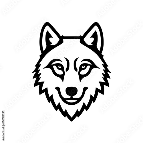 Bold wolf head emblem creates fierce brand identity and modern logo design