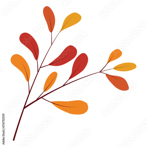 Autumn Leavs Illustration