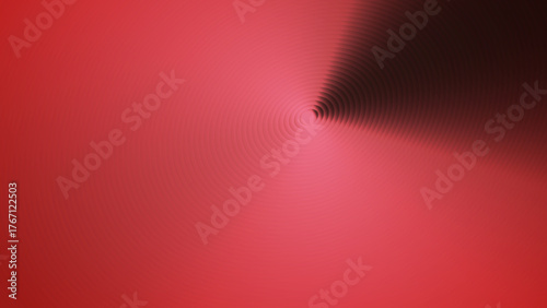 メタリックな同心円（赤）