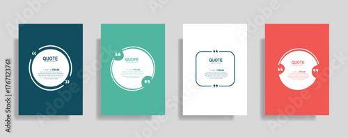 Create vibrant quote templates with these minimalist designs for social media, marketing, and business presentations that are visually appealing