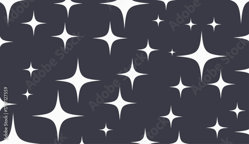 Design background star blink abstract