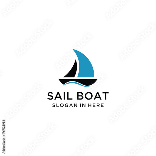 Free Download sail boat silhouette icon set vector logo design - GFXLoad