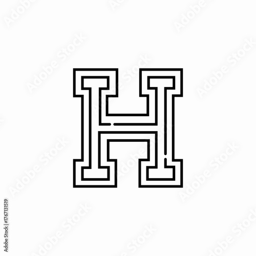 high school icon sign vector