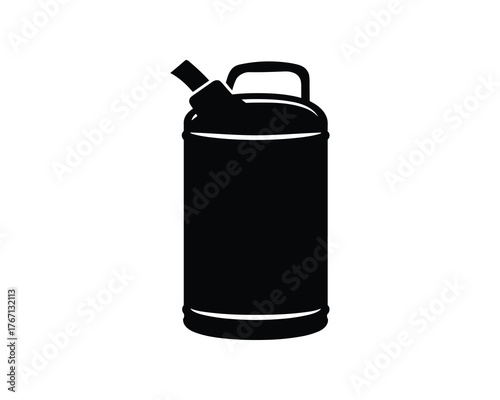 Gas Can Icon Fuel Container for Vehicle Engine Car Maintenance Automotive Supply