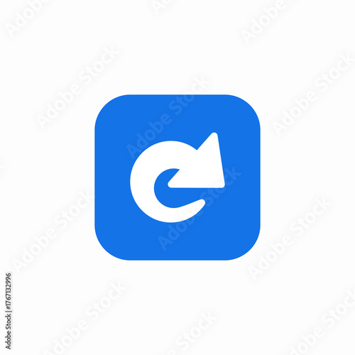 folder reload icon sign vector