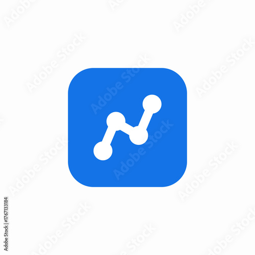 modelig data analysis icon sign vector