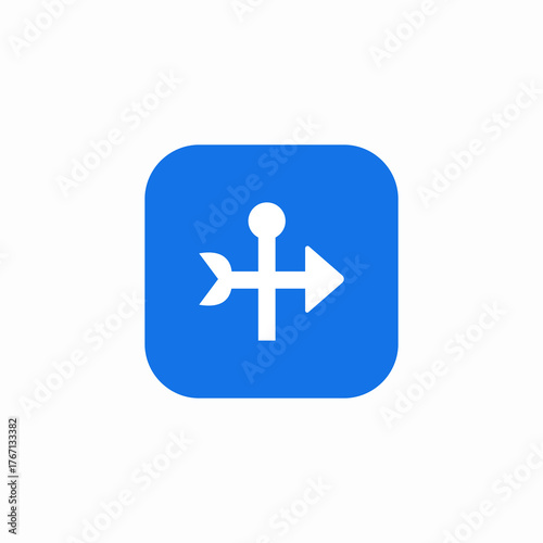wind tool icon sign vector