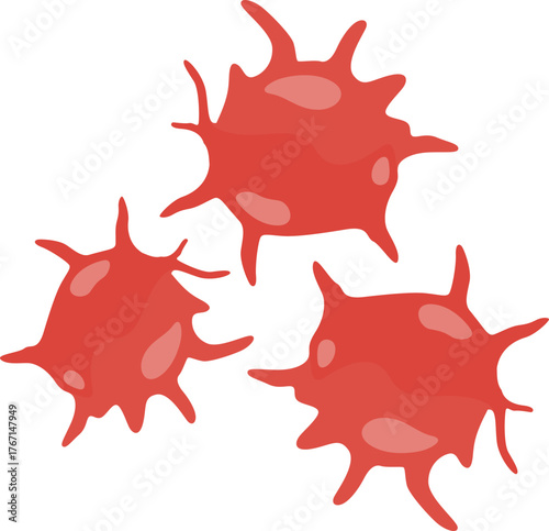 Red Trombosit Blood Patelet Cell