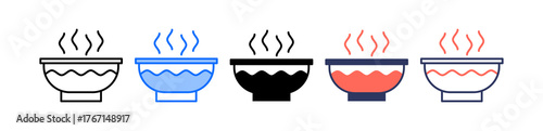 Hot Food multiple icon