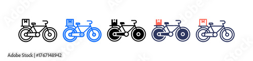 Bike multiple icon