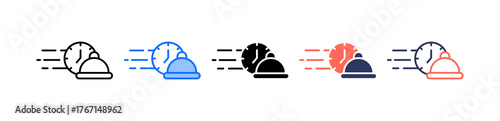 Fast Delivery multiple icon