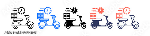 Food Delivery multiple icon