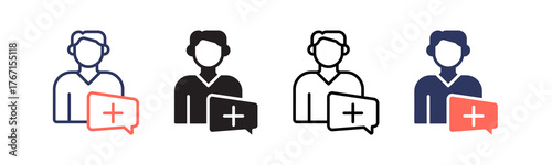 Add User multiple icon