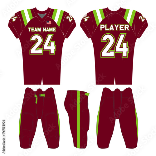 Dynamic sports jersey design — perfect for teams, athletes, and designers. Fully editable digital file for customizing colors, logos, and names. Ideal for print or merchandise use