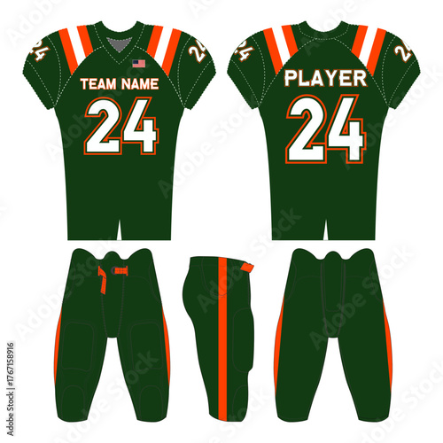 Dynamic sports jersey design — perfect for teams, athletes, and designers. Fully editable digital file for customizing colors, logos, and names. Ideal for print or merchandise use