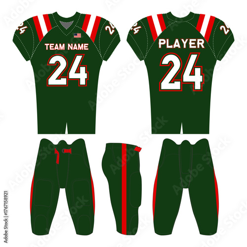 Dynamic sports jersey design — perfect for teams, athletes, and designers. Fully editable digital file for customizing colors, logos, and names. Ideal for print or merchandise use
