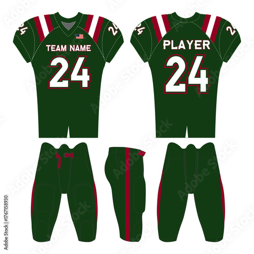 Dynamic sports jersey design — perfect for teams, athletes, and designers. Fully editable digital file for customizing colors, logos, and names. Ideal for print or merchandise use
