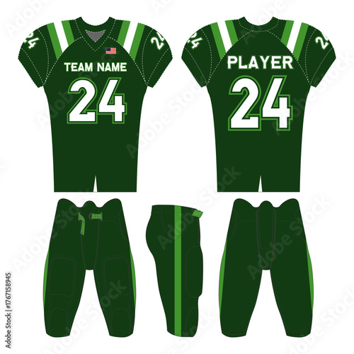Dynamic sports jersey design — perfect for teams, athletes, and designers. Fully editable digital file for customizing colors, logos, and names. Ideal for print or merchandise use