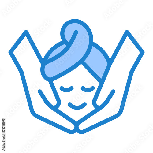 Spa Icon - Blue Style