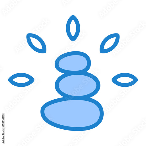 Zen Icon - Blue Style