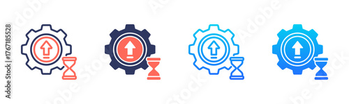 Efficiency Icon Pack In Multiple Styles