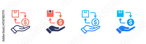 Refund Icon Pack In Multiple Styles