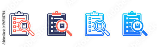 Inspection Icon Pack In Multiple Styles