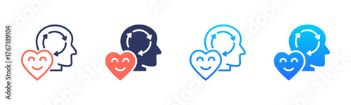 Positive Psychology Icon Pack In Multiple Styles