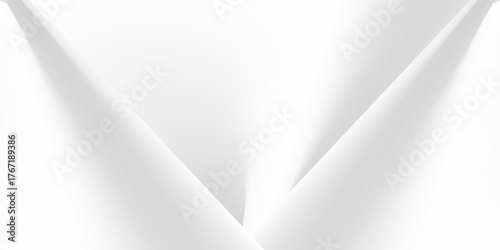 Silver foil background with metal mirror texture. Chrome gradient surface with light gloss simple abstract. eps10 modern.