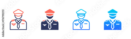Pilot Icon Pack In Multiple Styles