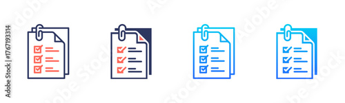 Assignment Icon Pack In Multiple Styles