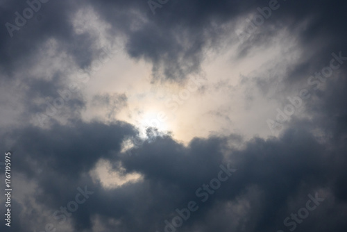 light through clouds
