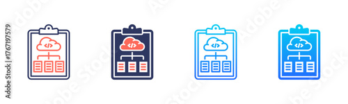 Parallel Jobs Icon Pack In Multiple Styles