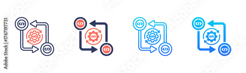 Merge Request Icon Pack In Multiple Styles