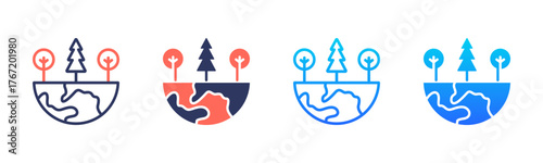 Ecosystem Icon Pack In Multiple Styles