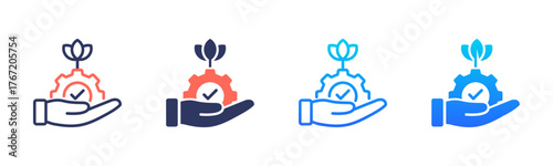 Sustainable Agriculture Icon Pack In Multiple Styles