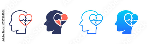 Psychiatry Icon Pack In Multiple Styles