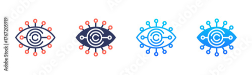 Computer Vision Icon Pack In Multiple Styles