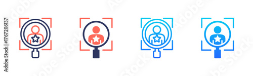 Talent Acquisition Icon Pack In Multiple Styles